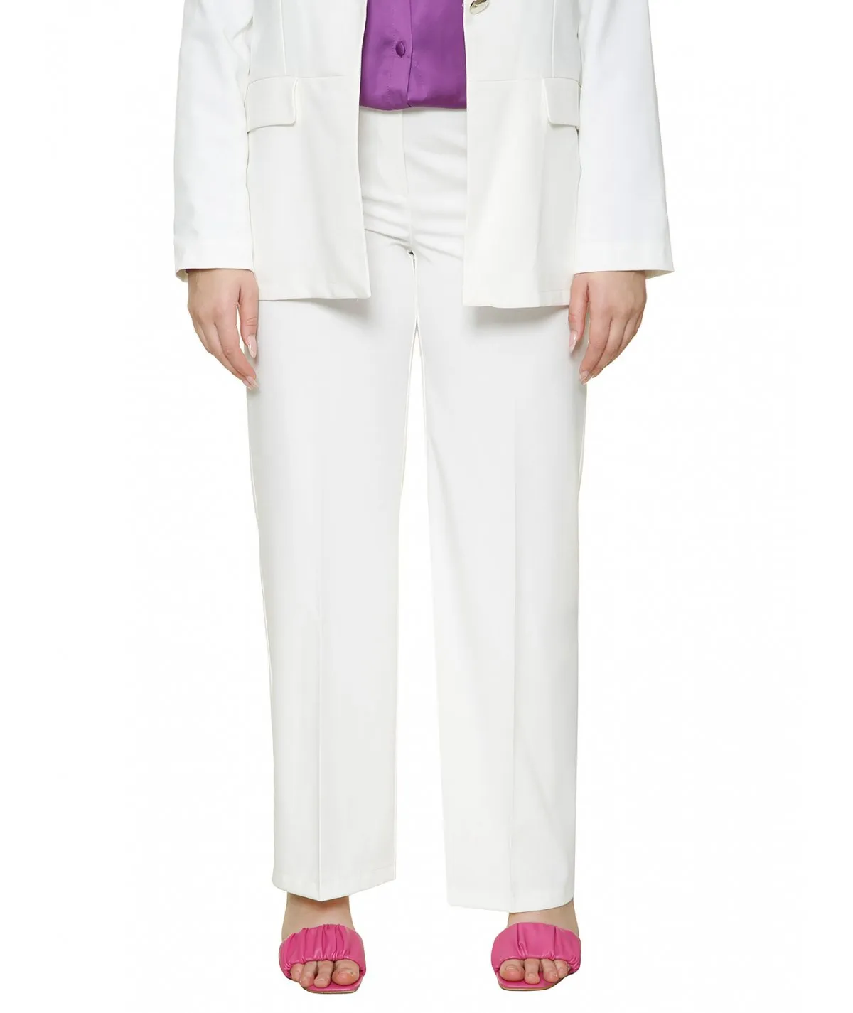 SOPHIA CURVY PANTALONE A PALAZZO PER DONNA E RAGAZZA TAGLIE COMODE