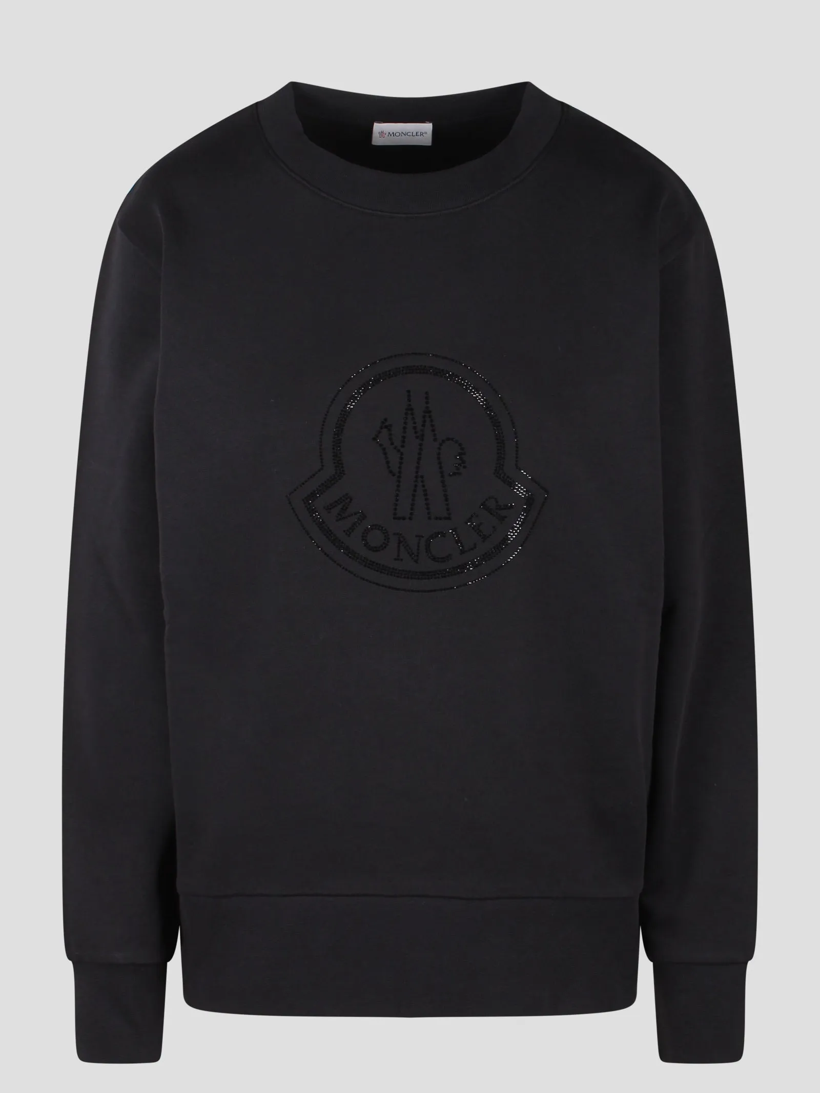 Strass logo sweatshirt