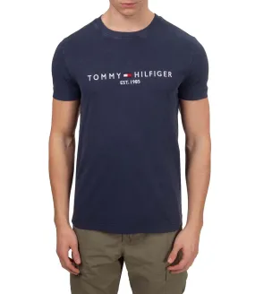 Tommy Hilfiger T-shirt Uomo Mod. MW0MW35186 DW5 Blu