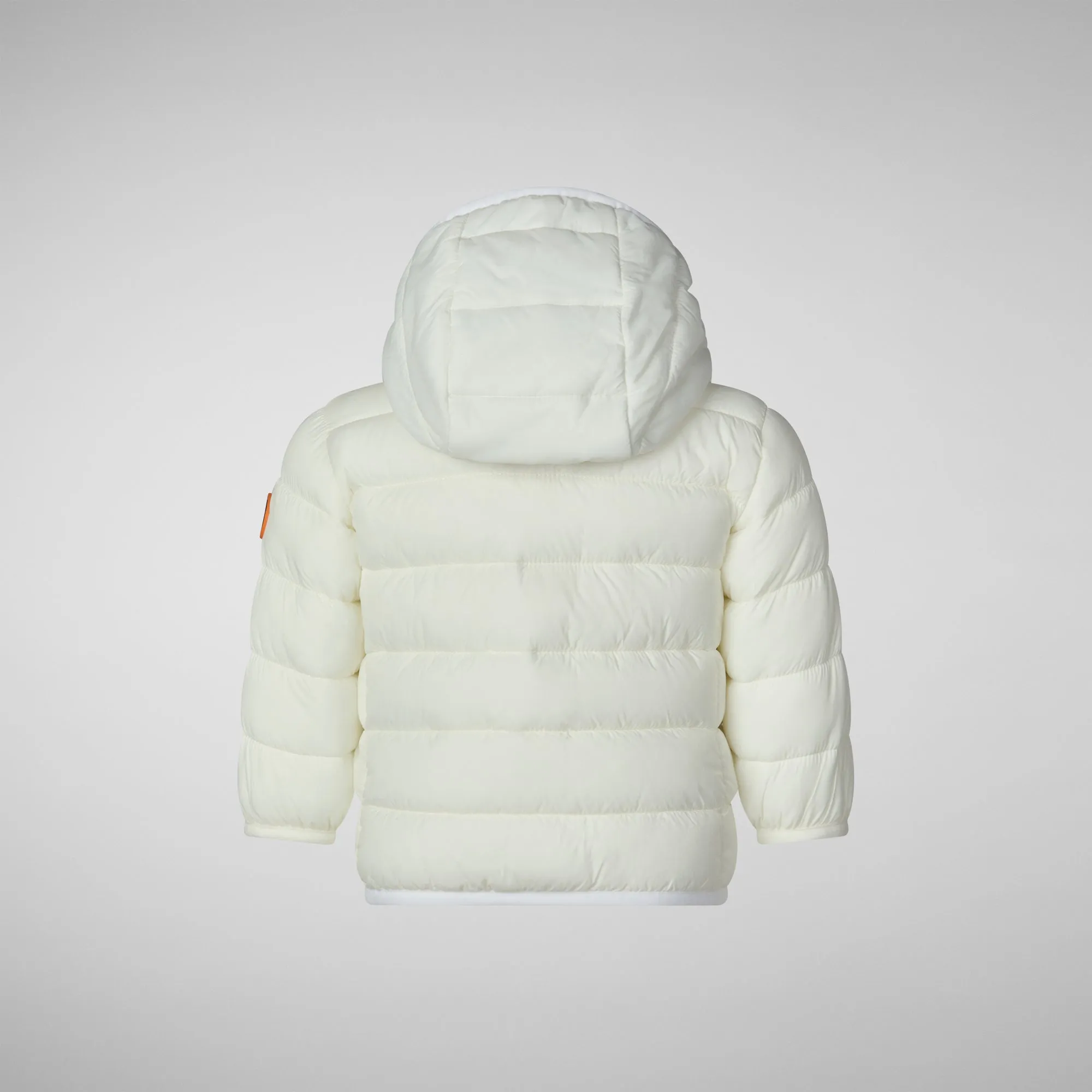 UNISEX KIDS' ANIMAL FREE PUFFER JACINK ET WALLY BIANCO