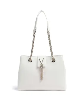 Valentino Bags Divina Sa Borsa shopper pelle sintetica bianco  
