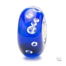 Vetro Trollbeads Diamante Blu