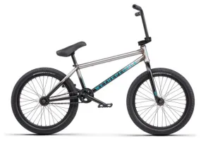WeThePeople Justice 20 BMX Freestyle Nero/Argento Grezzo