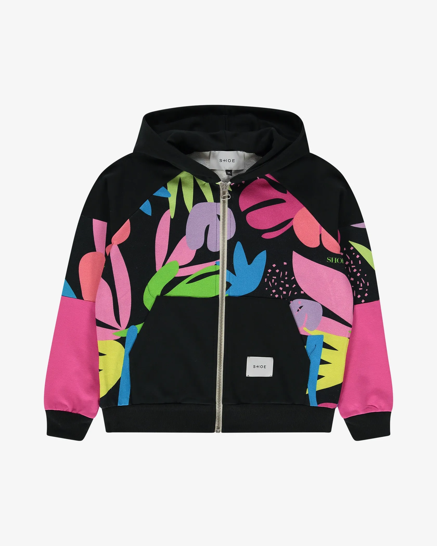 ZOE2408 ZIP HOODED SWEATSHIRT